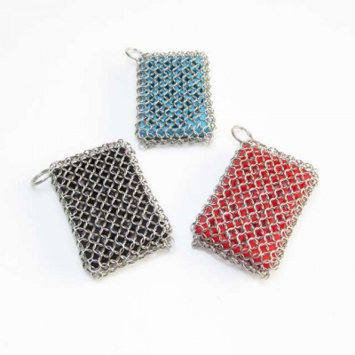 HEBEI WELAND Factory cast iron cleaner chainmail